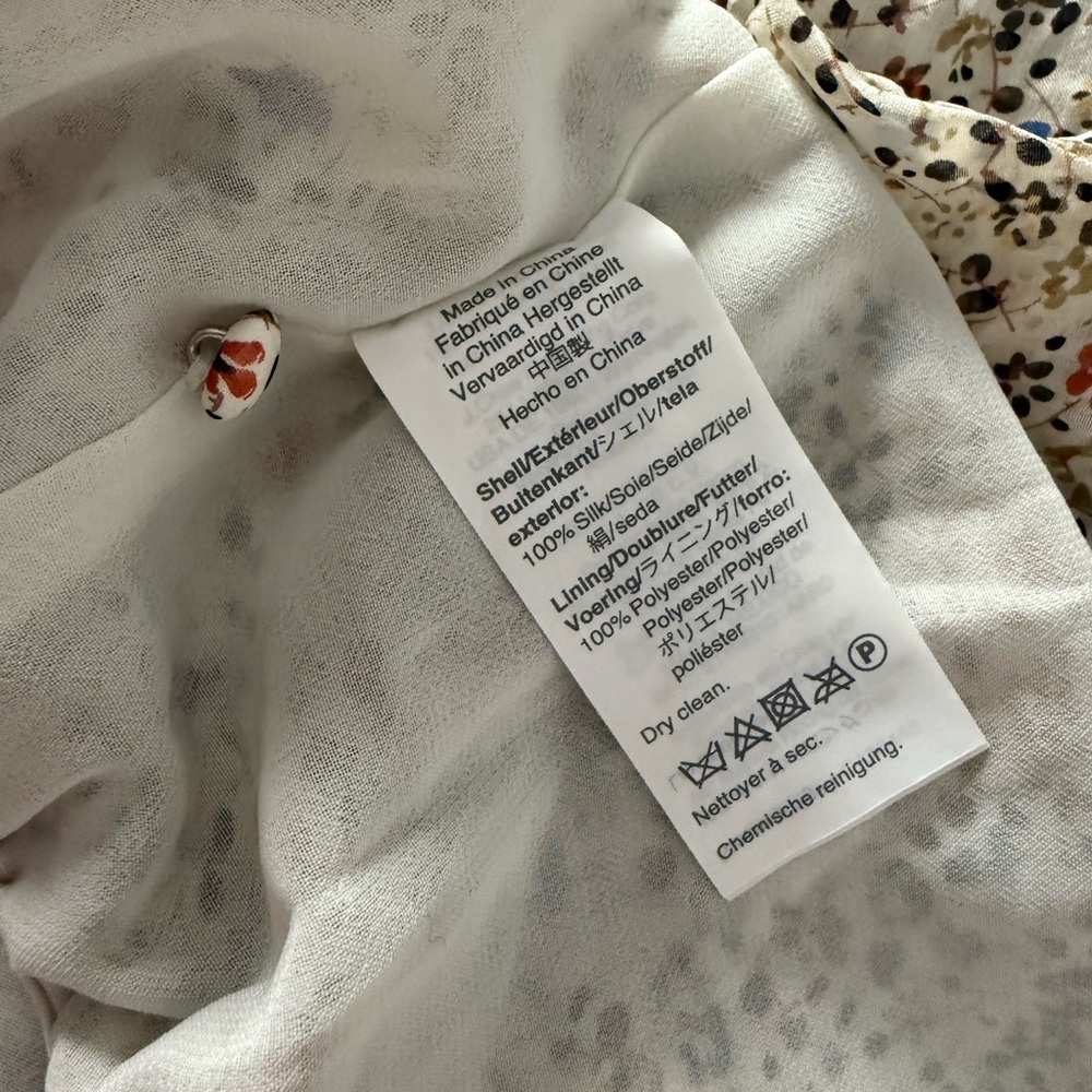 Madewell Silk Button Up Blouse - Picture 2 of 11